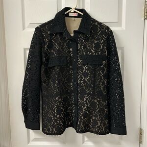 COULEUR by finley Lace Blazer SZ Medium